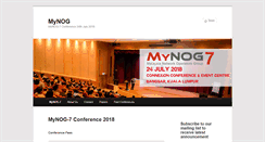 Desktop Screenshot of mynog.org